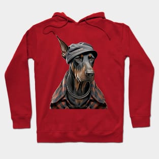 Harlem Style Doberman Pinscher Hoodie